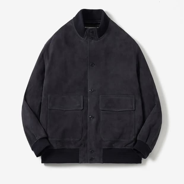 POTTERY 포터리 스웨이드 레더 자켓 2