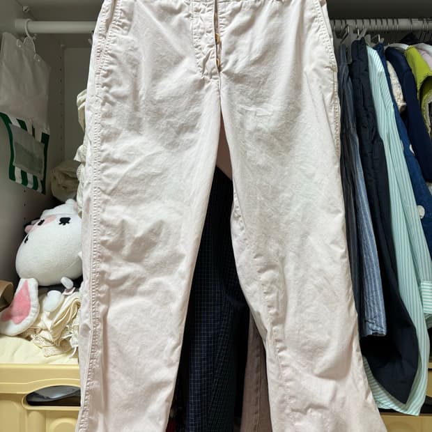 프라다 딸기우유 핑크 바지