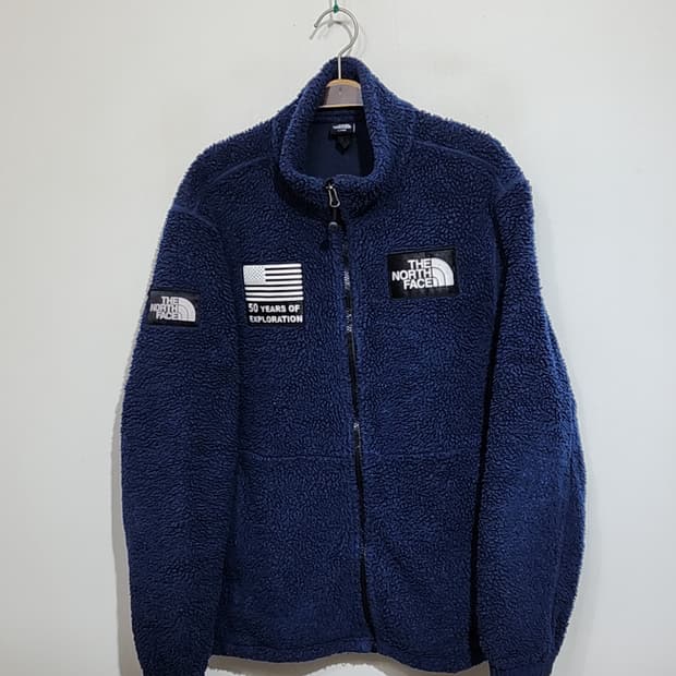 (L) 노스페이스 플리스 점퍼 뽀글이 아웃도어 후리스 자켓 