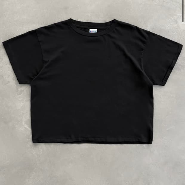 Akimbo club SINGLE STITCHED TEE -BLACk