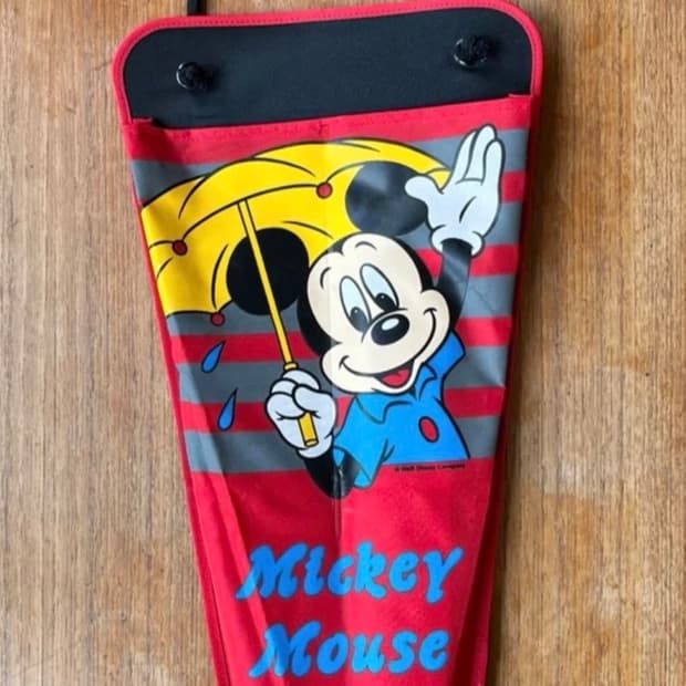 빈티지 미키마우스  휴대용 우산꽂이 2구