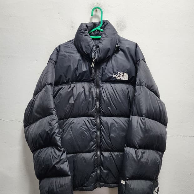 노스페이스 눕시 900 블랙 패딩