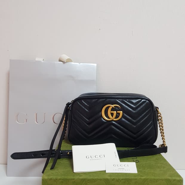 구찌 마틀라세 스몰 ㅡ 실착 5회 미만