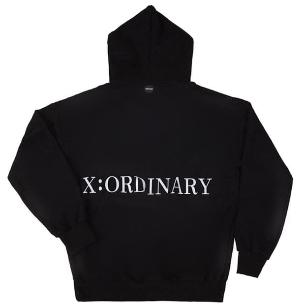 엑스오디너리 로고 후드티
