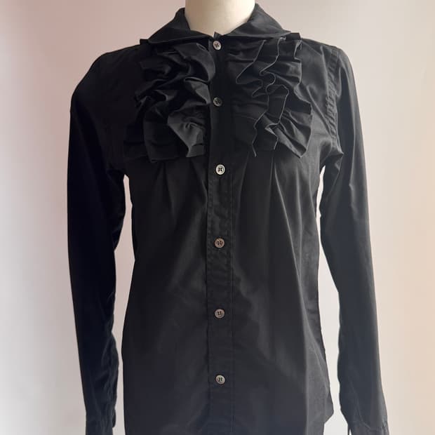 Junya watanabe 프릴셔츠
