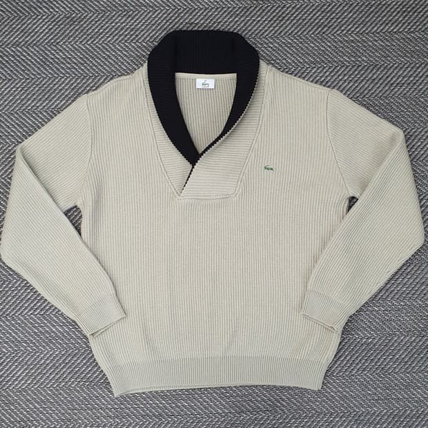 라코스테 숄카라 니트 스웨터 남자105