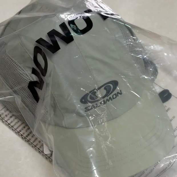 살로몬 에어로텍트 사하라 캡 그레이민트