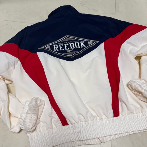 (XS) 리복 해리티지 바람막이