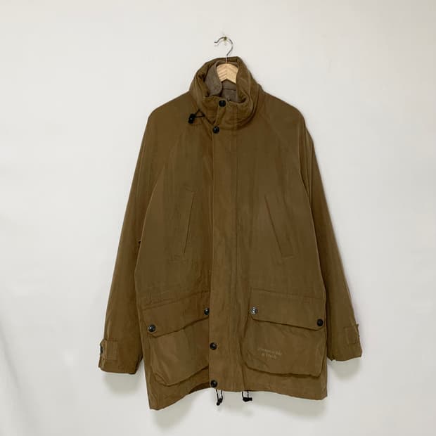 아베크롬비 브라운 야상 점퍼 워크자켓 빈티지 남녀공용 xxl 2xl