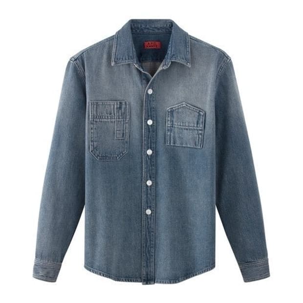 아페쎄 칸예 데님셔츠 