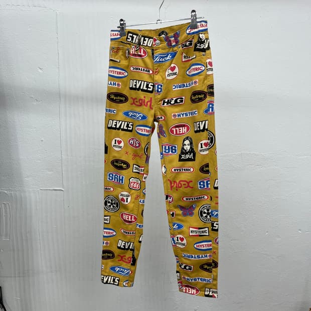 28) X-GIRL Y2K PANTS