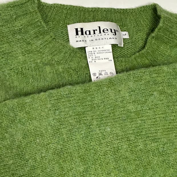 할리오브스코틀랜드 니트 l