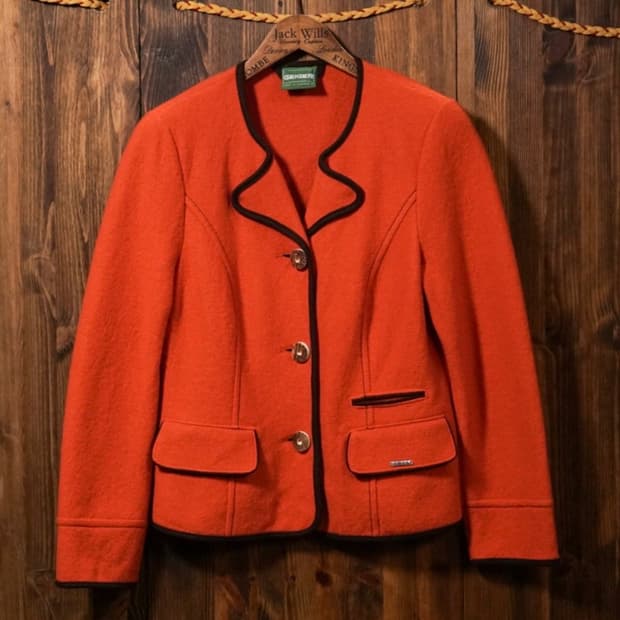 Gieger Austria 빈티지 울 자켓