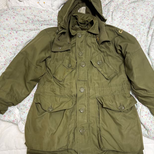 92년 캐나다군 콜드웨더 파카 숏-미디움(내 외피 포함)