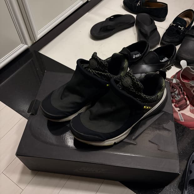 나이키 꼼데가르송 옴므플러스 프레스토 풋텐트 285