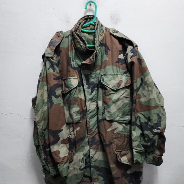 밀리터리 야상 카모패턴 M65 자켓