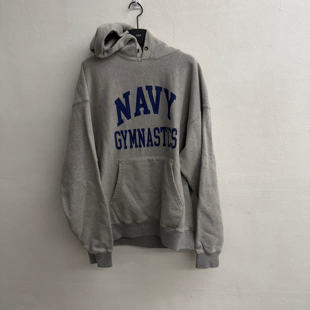 아웃스탠딩 NAVY 후드티 (L)