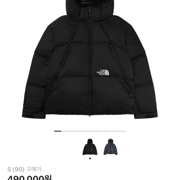 노스페이스 화이트 라벨 프로젝트 다운 자켓 RDS 블랙 - 25FW S