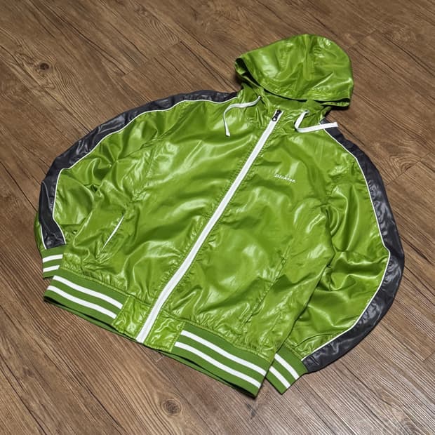 [L] 디키즈 그린 후드 바람막이 자켓