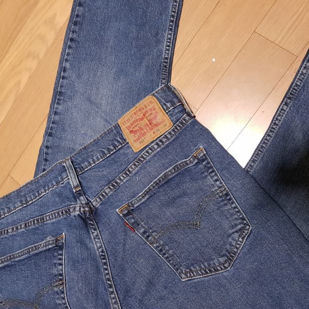 36인치 / 리바이스 511 / 슬림일자데님/2-403후