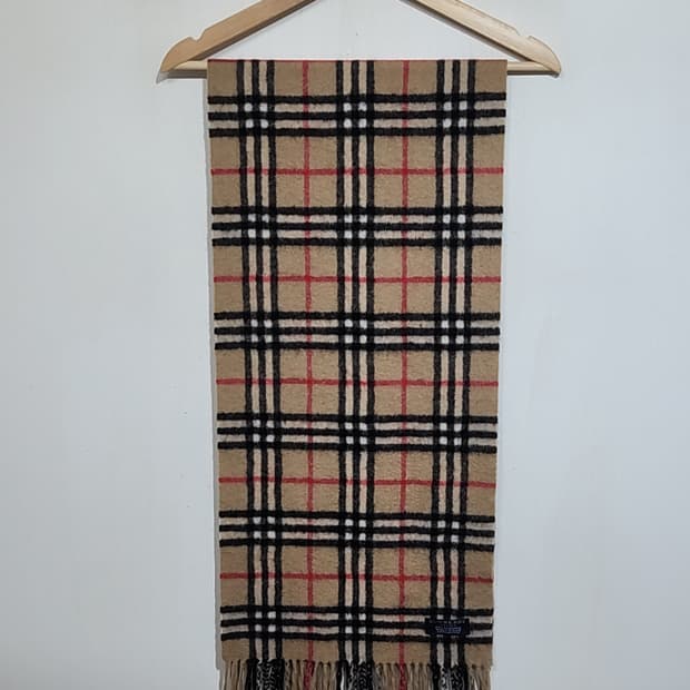 (정품) 버버리 캐시미어 머플러 노바체크 목도리 