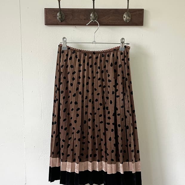 Decaupaqe Belle 도트 스커트