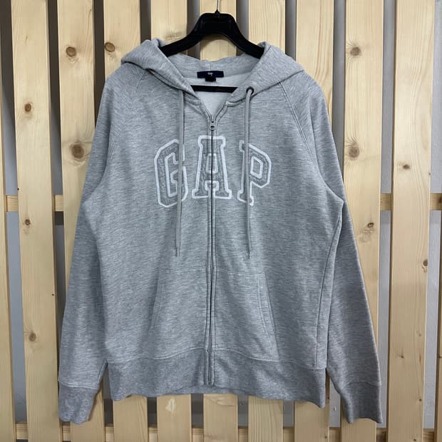 (M) GAP 갭 그레이 후드집업