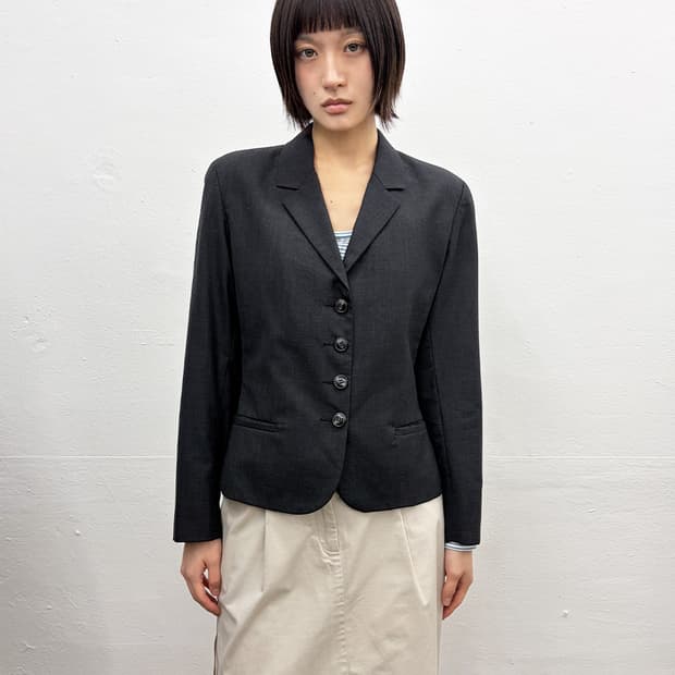 아네스베 크롭 자켓