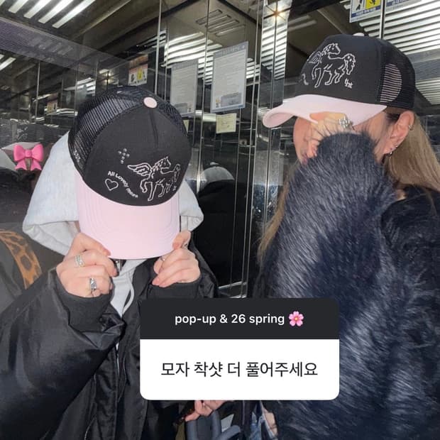 (새상품) 쓰리타임즈 팝업 한정 판매 모자 볼캡