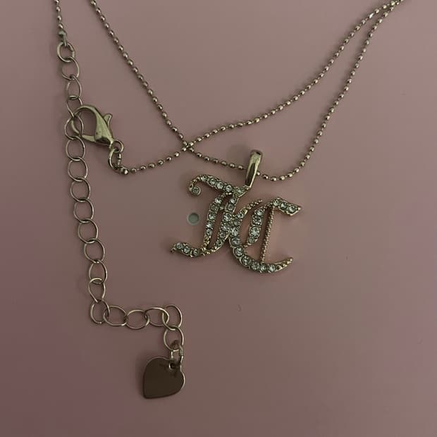 쥬시꾸뛰르 골드목걸이