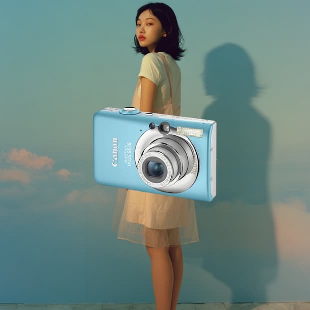 희귀!! CANON IXUS 95 캐논 익서스 95 빈티지 디지털카메라