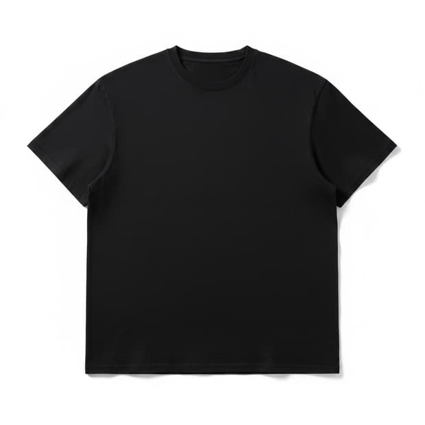 쿠어 기본 반팔티 블랙 L