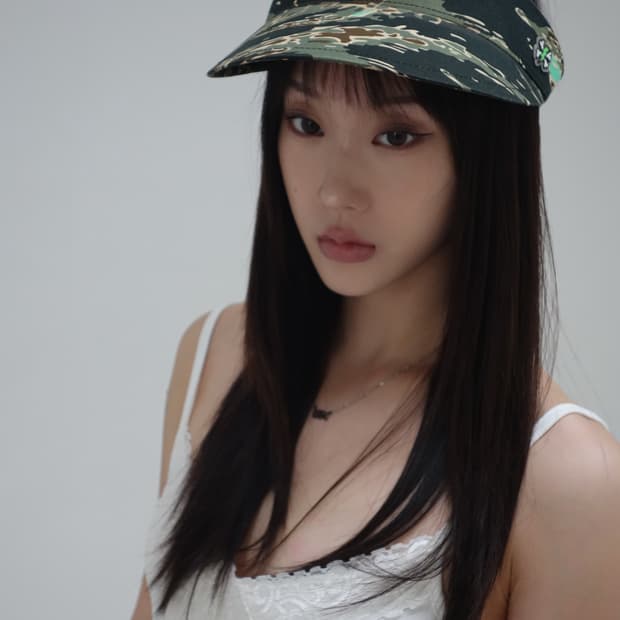 언더커버 2001SS “SCAB”  타이거카모 모자