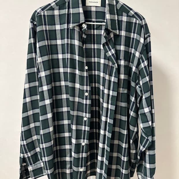 Markaware 체크 셔츠