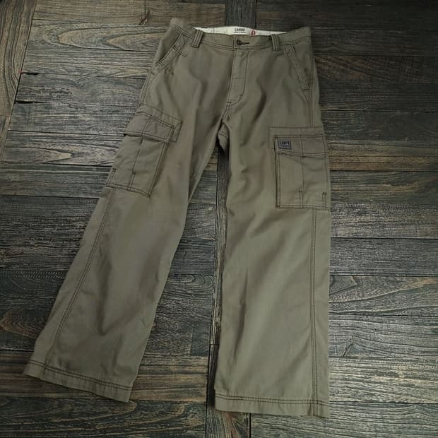 [리바이스] 빈티지 와이드 카고 팬츠 카키 M18775