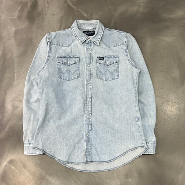  랭글러 웨스턴 데님 셔츠 y14774