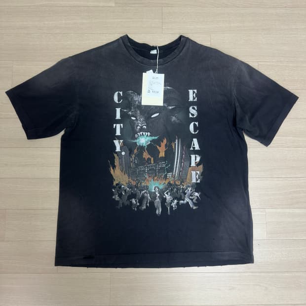 (3)(초판) 폴리테루 수베니어 티(더현대 기념티) 블랙