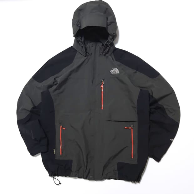 노스페이스 고프코어 고어텍스 바람막이 자켓 차콜블랙