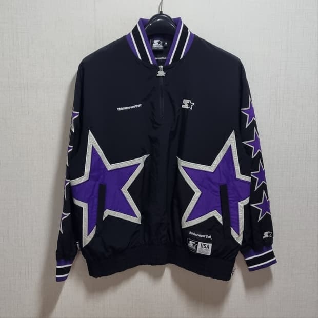 디스이즈네버댓 X 스타터 윈드브레이커 아노락 웜업