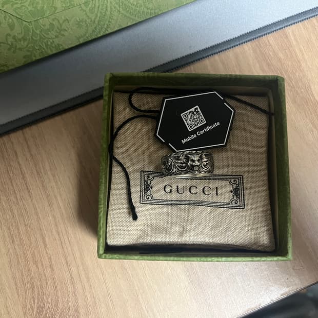 구찌 씬 실버링 [21]