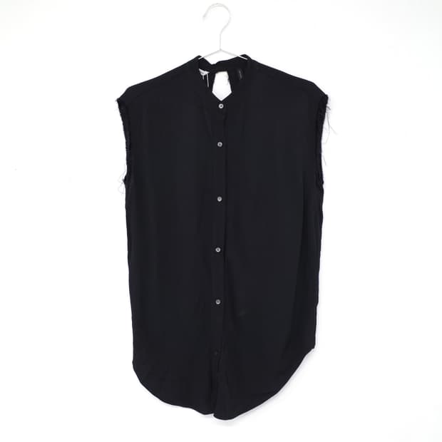 Helmut Lang Sleeveless Button Top