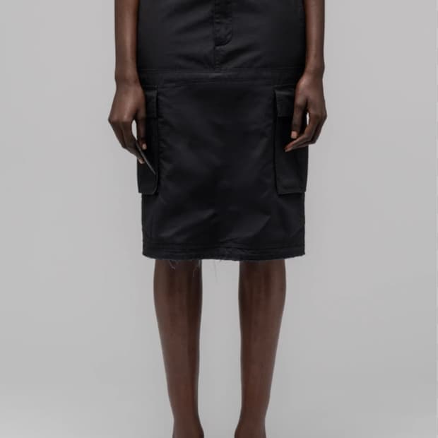 032c 리얼리스트 카고 스커트