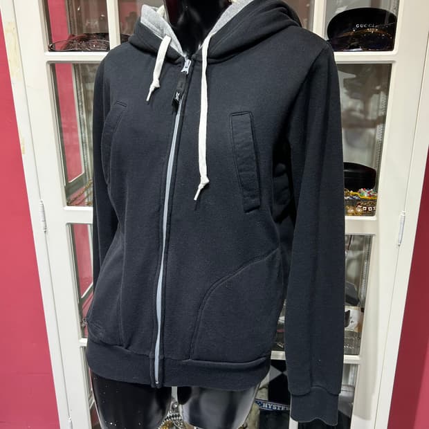 X-girl hooded zip up 엑스걸 더블 후드 디테일 후드집업