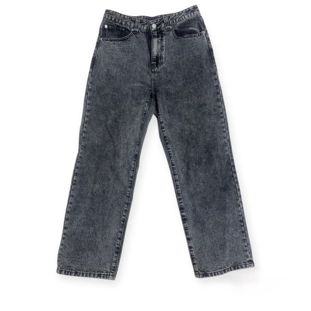 비슬로우 퍼플 흑청 데님