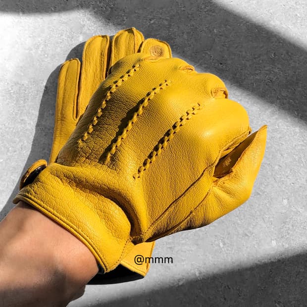 [Premium] 남자 가죽 장갑 2컬러