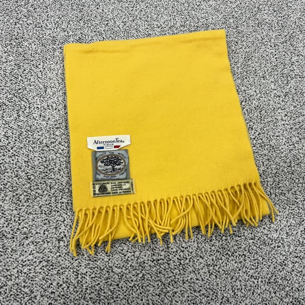 Afternoon Tea 프랑스 메이드 램스울 머플러