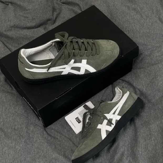 [265, 상태 S급] 오니츠카 토쿠텐 카키(번트 그린)