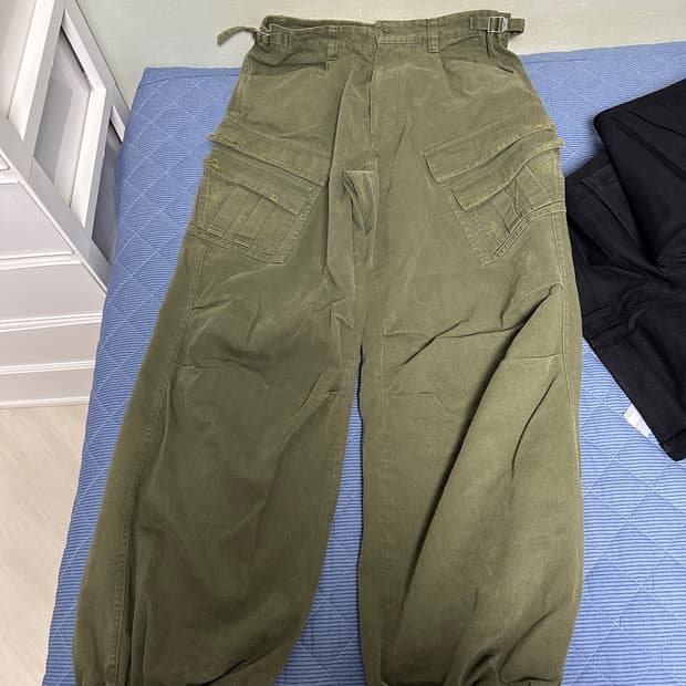 논노드 더블포켓 카고팬츠 카키 2사이즈
