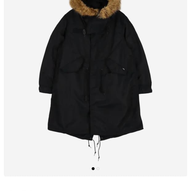 스투시X알파인더스트리 피쉬테일 파카