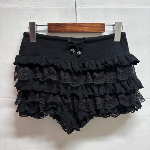 TRALALA 트랄라라 레이스 캉캉 숏팬츠 갸루 히메 큐롯